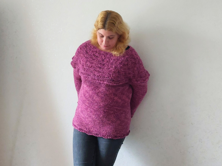 Crochet Pattern Pullover „Aurora“