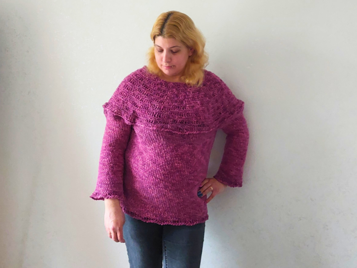 Crochet Pattern Pullover „Aurora“