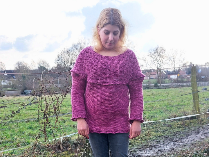 Crochet Pattern Pullover „Aurora“