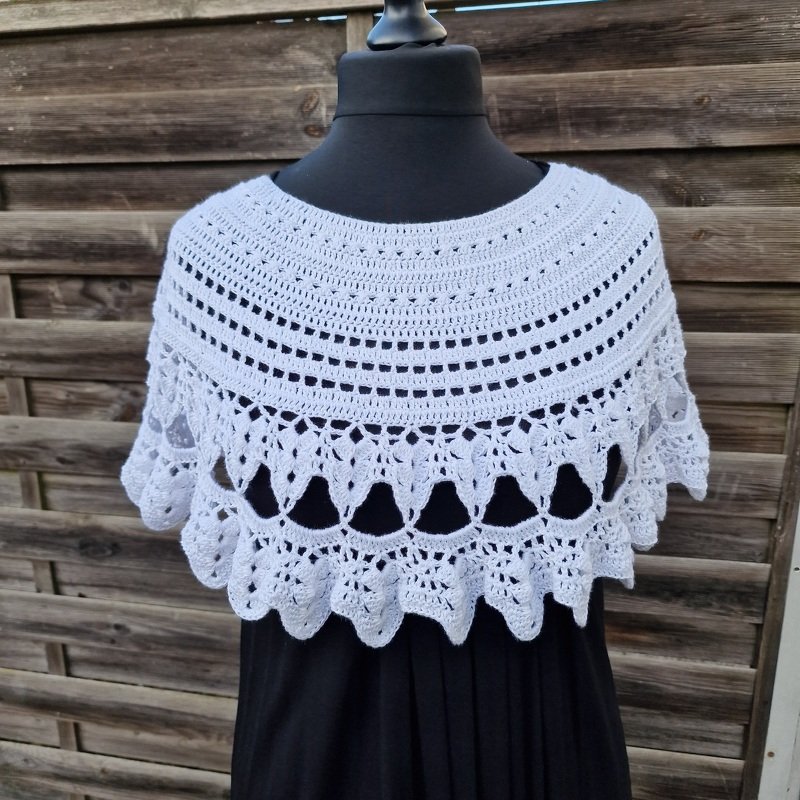 Häkelanleitung Poncho Winterglühen-Sommerleuchten - Bild 2