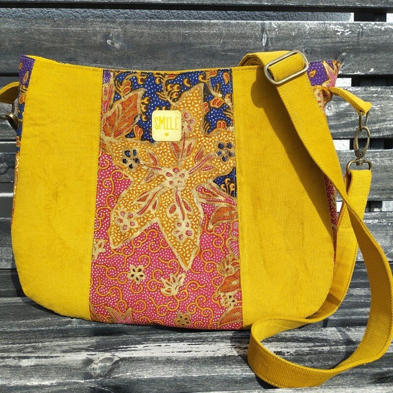 Tasche Anneby - Nähanleitung inkl. Schnittmuster zum Ausdrucken - E-Book