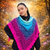 Crochet Pattern Triangular Shawl “Lorien” – with Crochet Chart