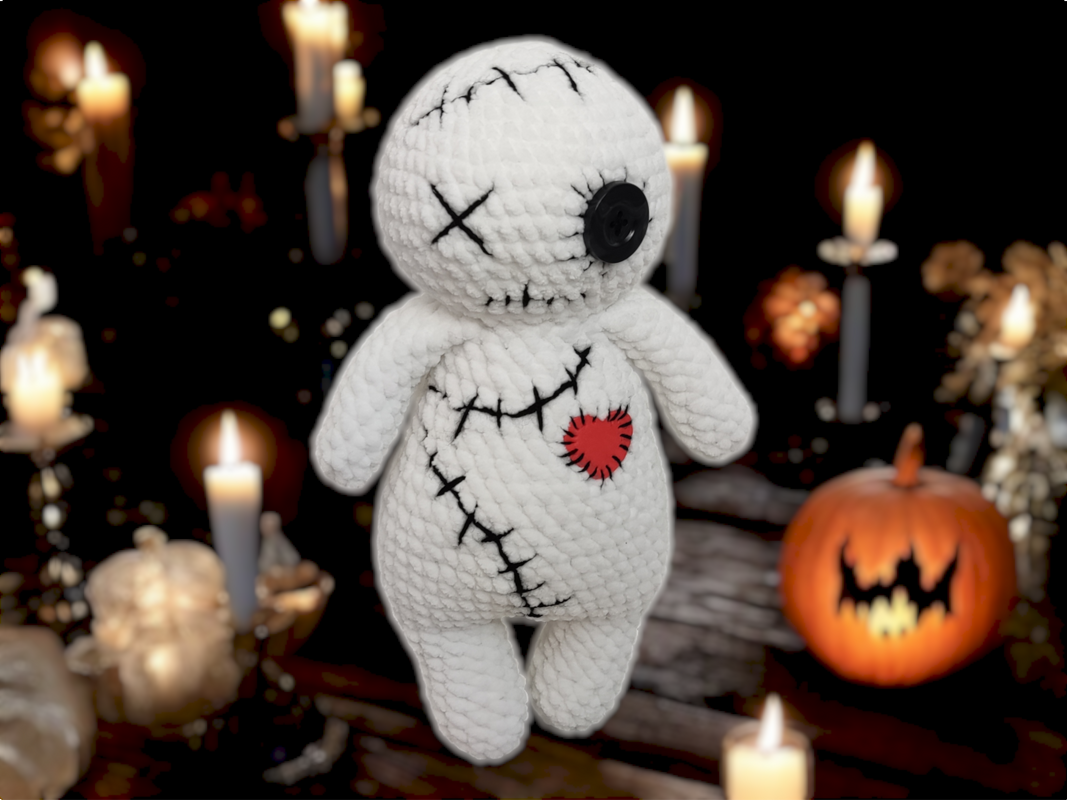 Häkelanleitung für eine Voodoo-Puppe – PDF-Datei zum Selbermachen - Bild 5