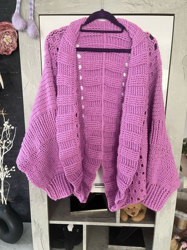 Häkelanleitung Cardigan / Jacke "HOLY NIGHT" - Bild 7