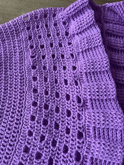 Häkelanleitung Cardigan / Jacke "HOLY NIGHT"