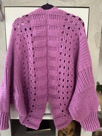 Häkelanleitung Cardigan / Jacke "HOLY NIGHT"