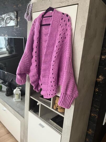 Häkelanleitung Cardigan / Jacke "HOLY NIGHT"