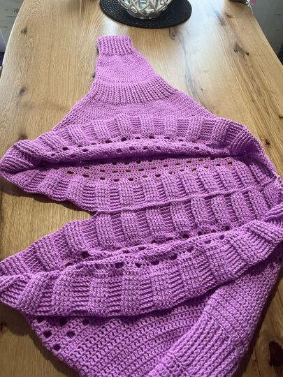 Häkelanleitung Cardigan / Jacke "HOLY NIGHT"