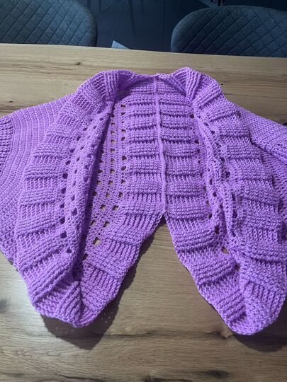 Häkelanleitung Cardigan / Jacke "HOLY NIGHT"