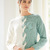 Pulli mit 2-farbigem Zopf