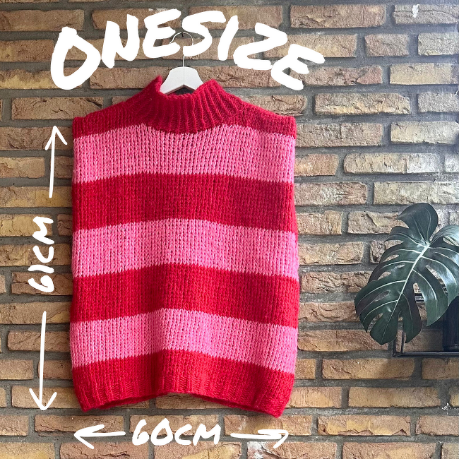 Onesize Slipover PEPE – Knitting Pattern German & English - Image 4