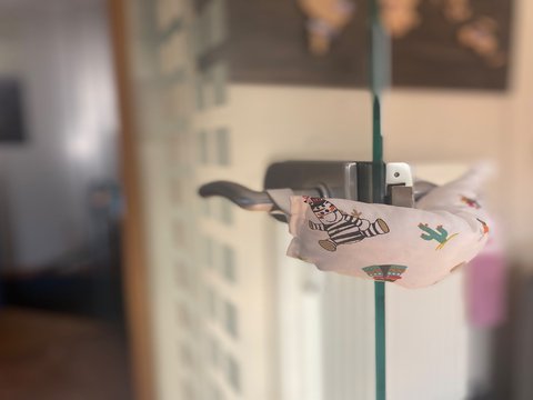 Klemmschutz für die Tür nähen