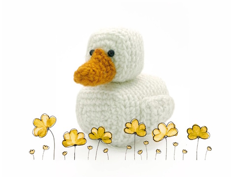 Crochet Pattern - Priscilla the Duck