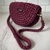 Crochet pattern half moon handbag PDF digital and video tutorial