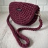 Crochet pattern half moon handbag PDF digital and video tutorial
