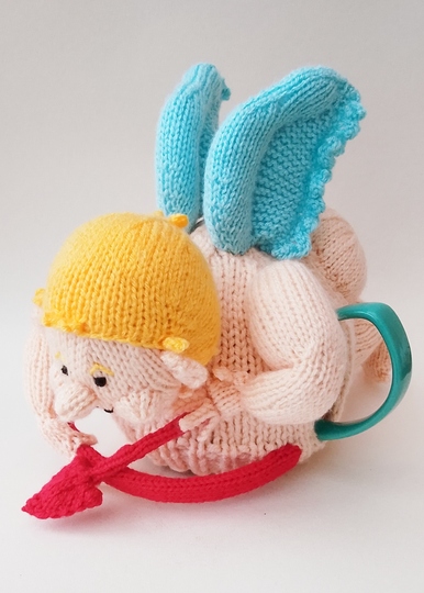 TeaCosyFolk's Cupid Tea Cosy Knitting Pattern