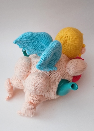 TeaCosyFolk's Cupid Tea Cosy Knitting Pattern