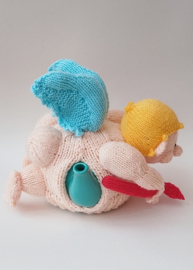 TeaCosyFolk's Cupid Tea Cosy Knitting Pattern