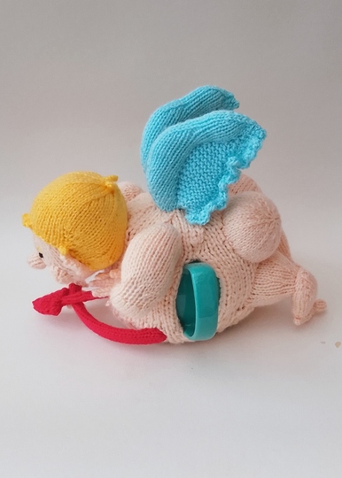 TeaCosyFolk's Cupid Tea Cosy Knitting Pattern