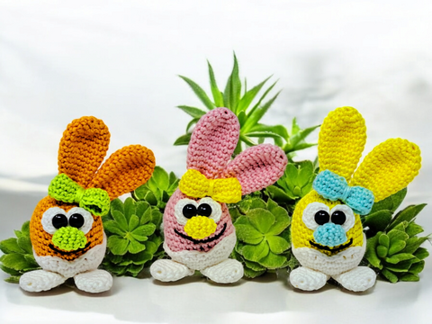 Mini Hasenbande - Häkelanleitung von Diana´s kleiner Häkelshop