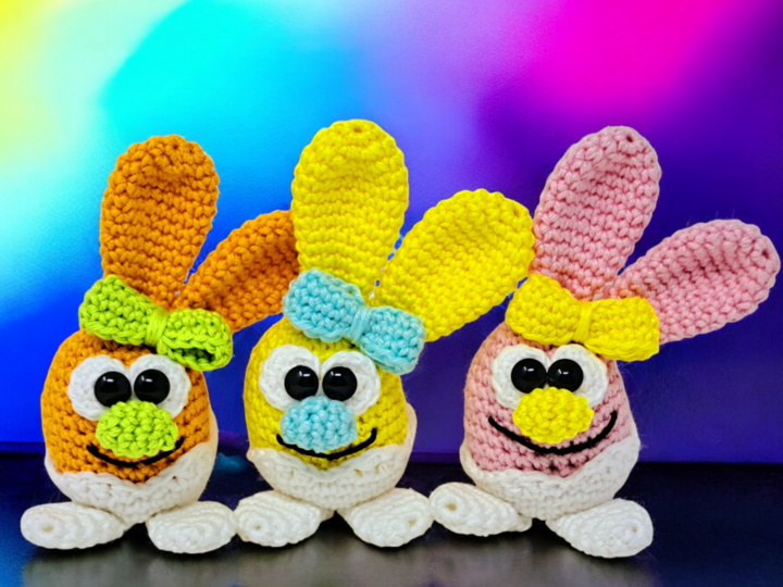 Mini Bunnys - Crochet Pattern from Diana´s kleiner Häkelshop