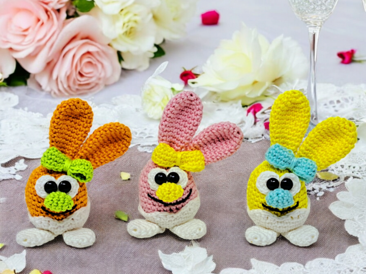 Mini Bunnys - Crochet Pattern from Diana´s kleiner Häkelshop