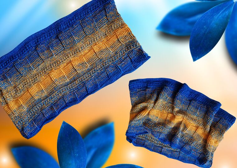 Häkelanleitung Loop "NEUJAHR"