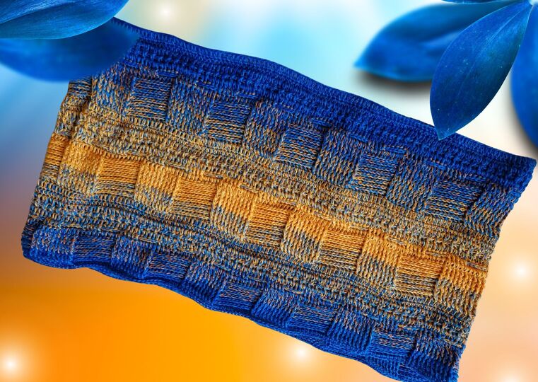 Häkelanleitung Loop "NEUJAHR"