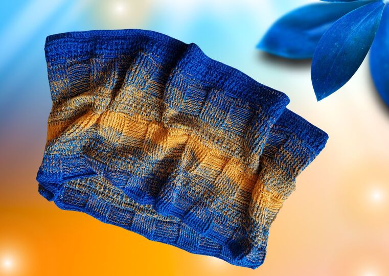 Häkelanleitung Loop "NEUJAHR"