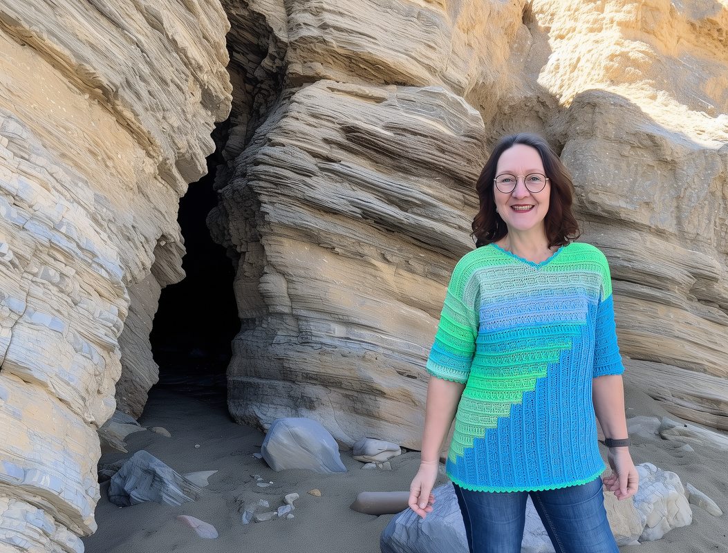 Frauhohmanns Würfelpulli No. 4 - ZickZackTraum