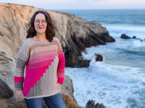 Frauhohmanns Würfelpulli No. 4 - ZickZackTraum