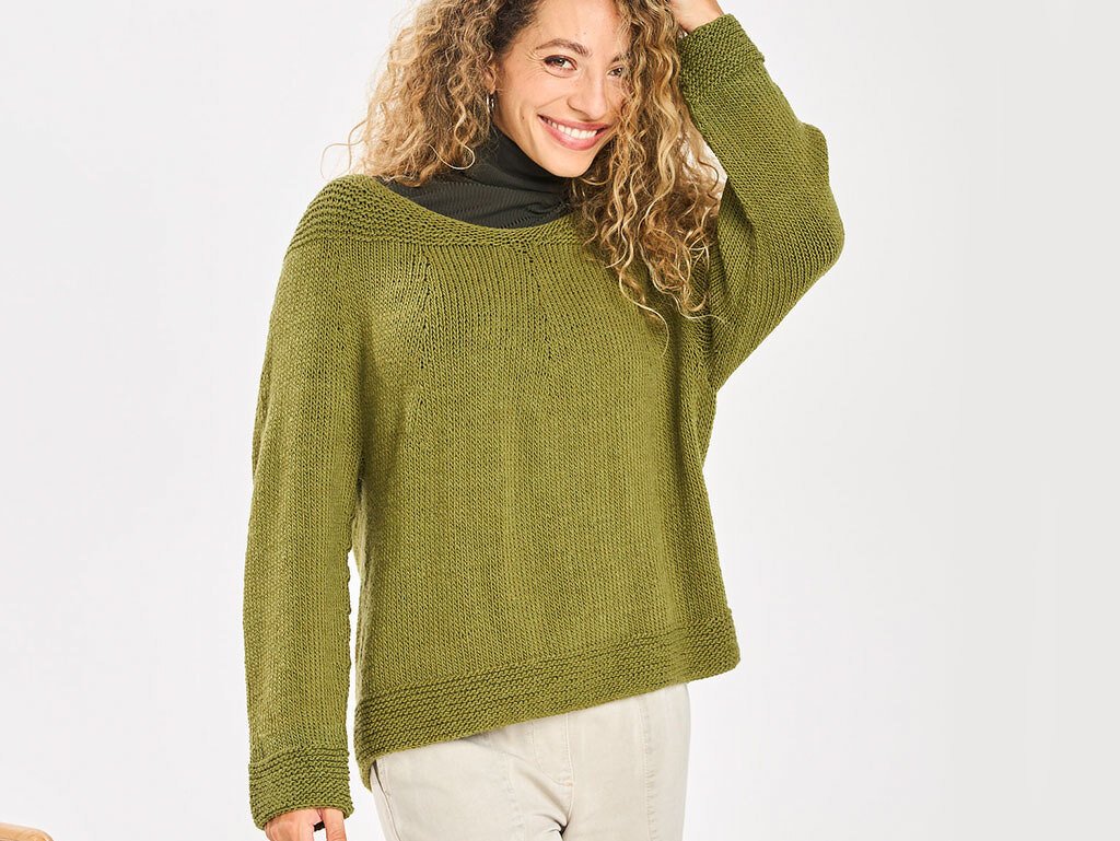 PULLI BLICKFANG SCHULTER, gestrickt