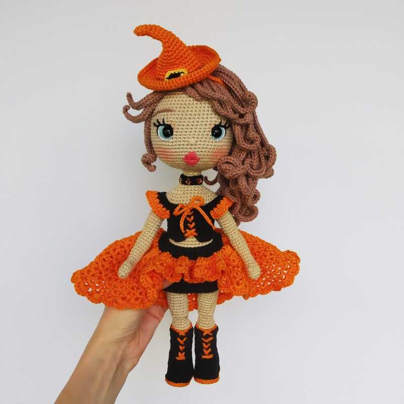 Astrid in Halloween outfit, the doll in the dress - Image 3