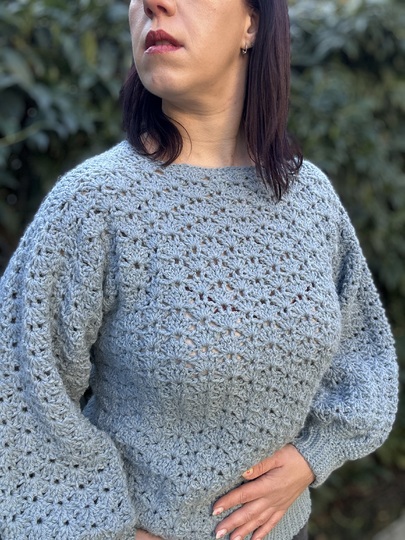 Frozen Thistle Sweater