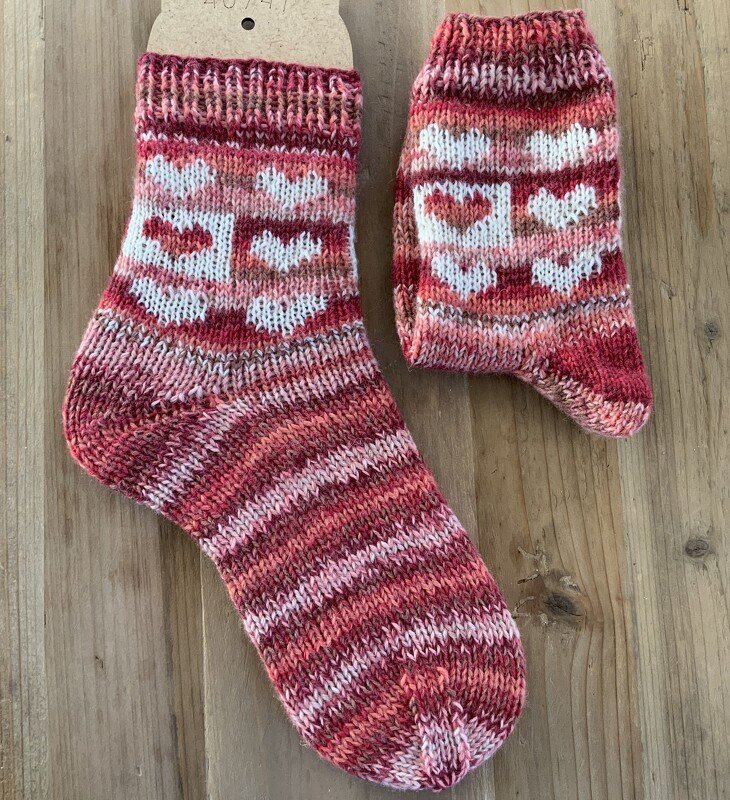 Darline Socken in Double Face Technik