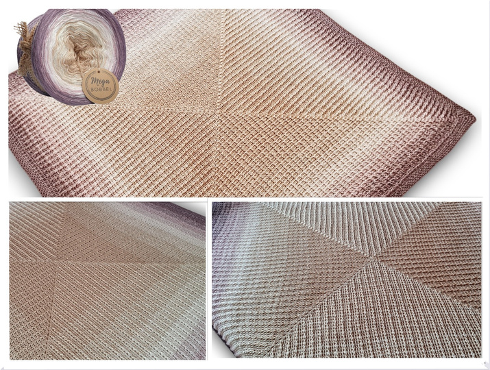 Decke "Sweet Dreams" Häkelanleitung jede Größe