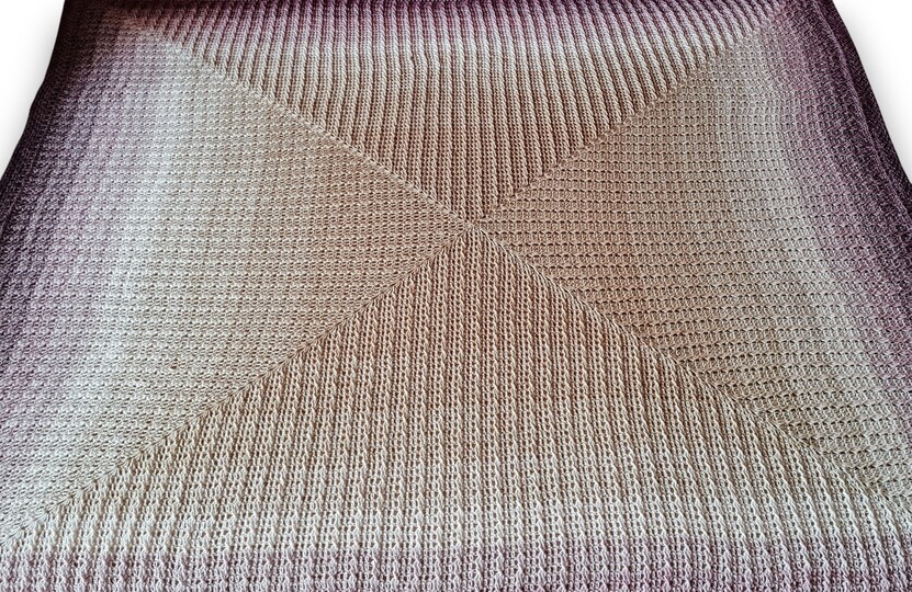 Decke "Sweet Dreams" Häkelanleitung jede Größe