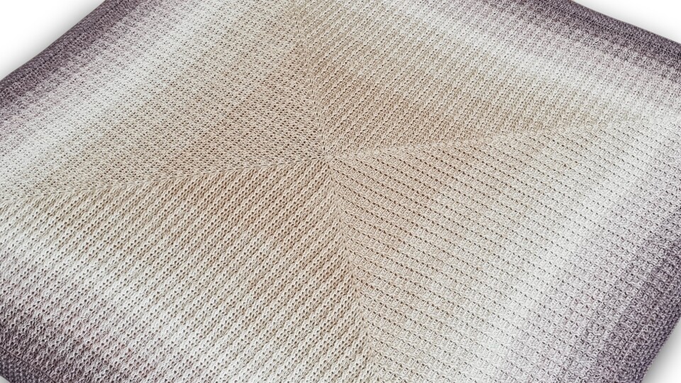 Decke "Sweet Dreams" Häkelanleitung jede Größe