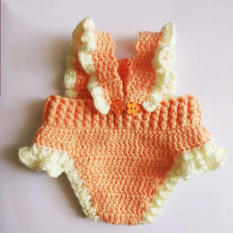Crochet clothes for the Lulu doll, bodysuit for Lulu - Image 5