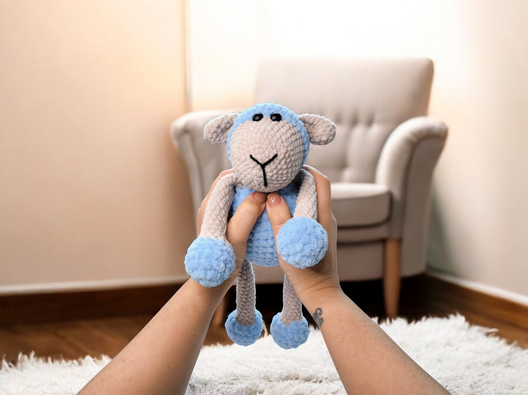 Häkelanleitung Schäfchen – Amigurumi Lamm PDF Anleitung - Bild 2