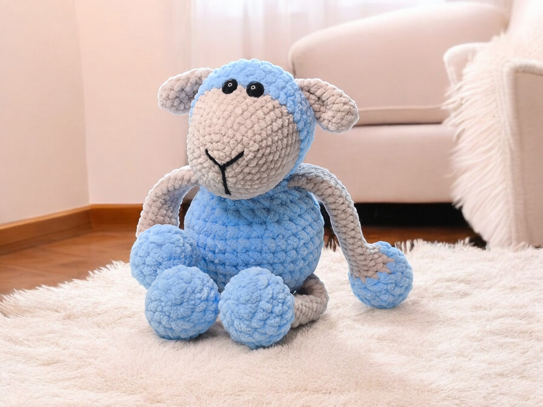 Häkelanleitung Schäfchen – Amigurumi Lamm PDF Anleitung - Bild 7