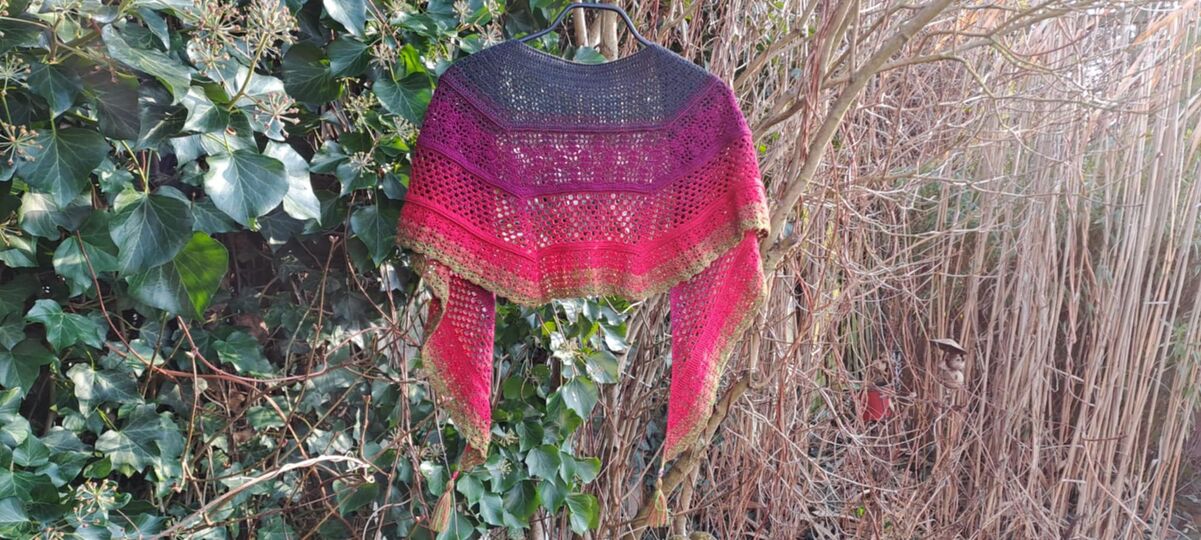 Häkelanleitung - Tuch "Stretto"