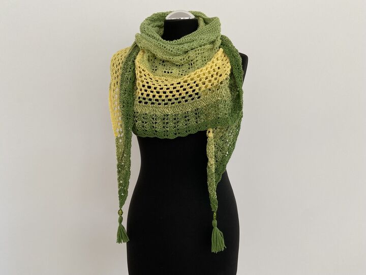 Häkelanleitung - Tuch "Stretto"