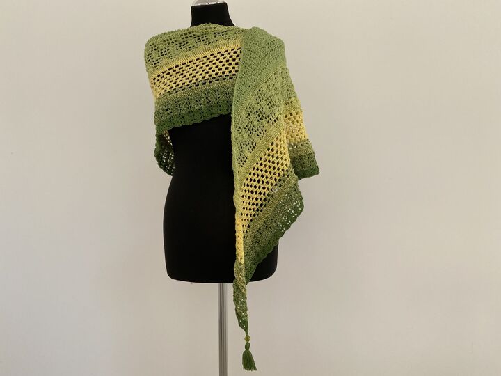 Häkelanleitung - Tuch "Stretto"