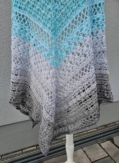 Häkelanleitung Dreieckstuch Rosia