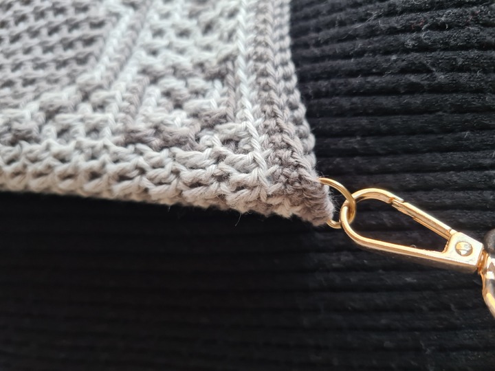Häkelanleitung Tasche Love Mosaik-Overlay-Technik