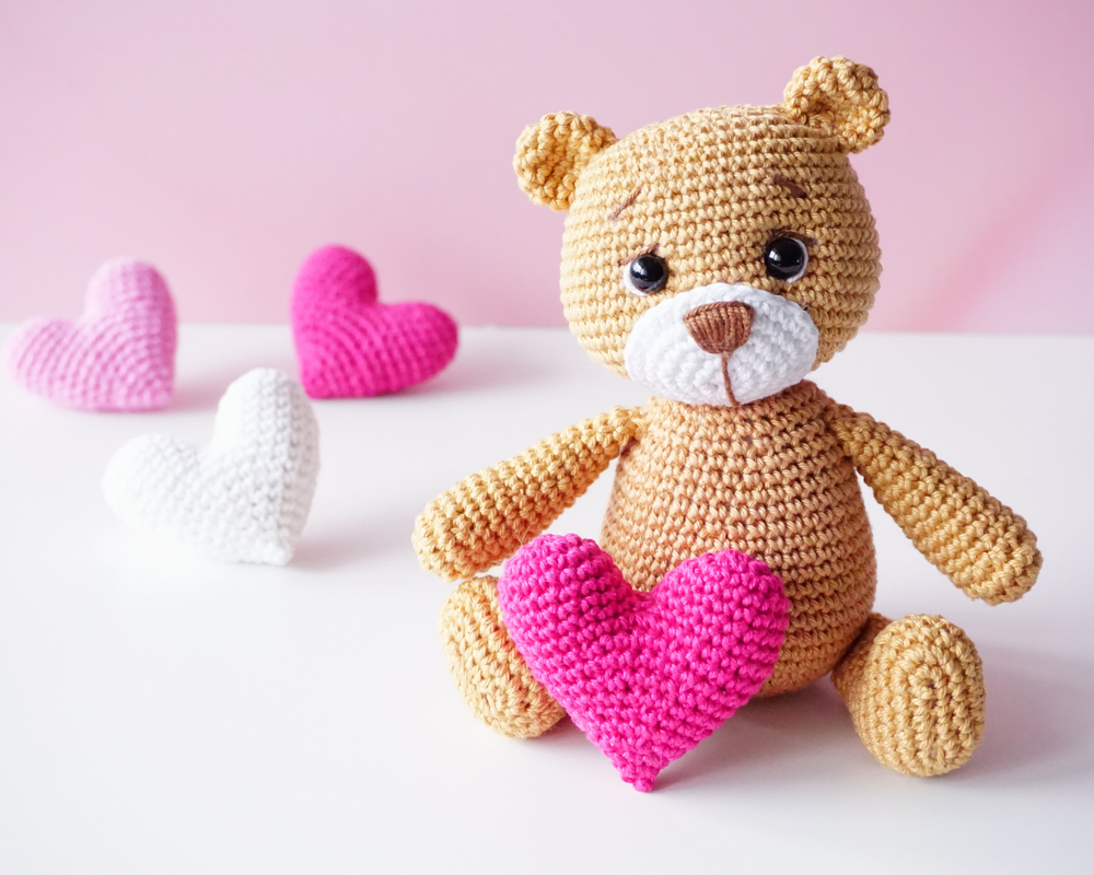 Häkelanleitung Bärchen Valentino - PDF Datei deutsch