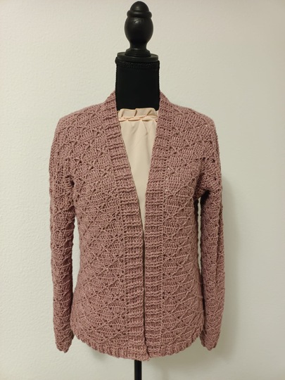 Häkelanleitung Jacke/Weste/Pullover/Pullunder Aponi