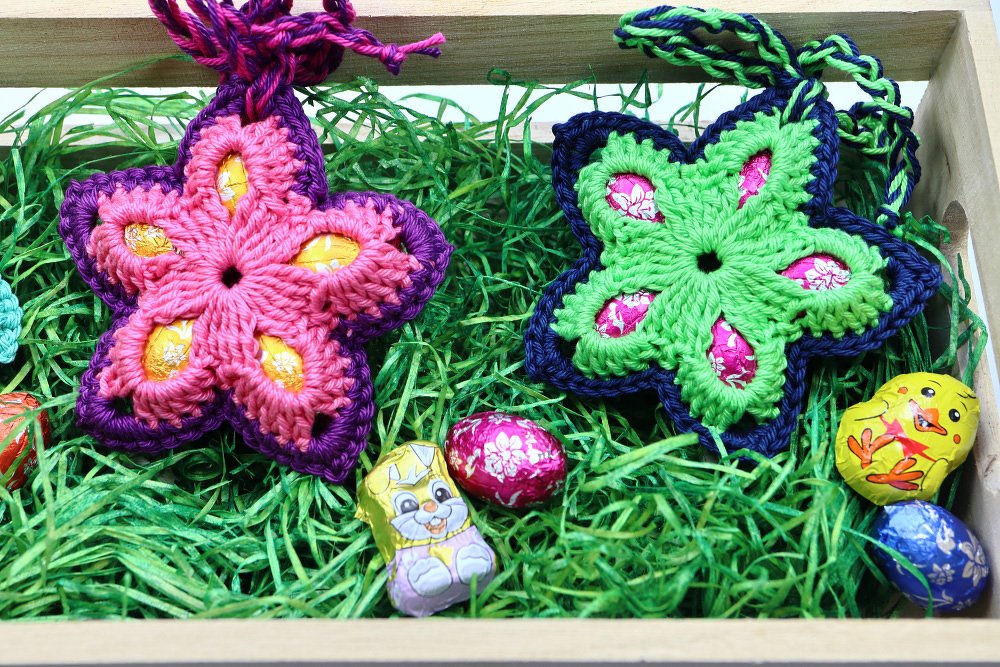 Blütenstern Ostereiertasche