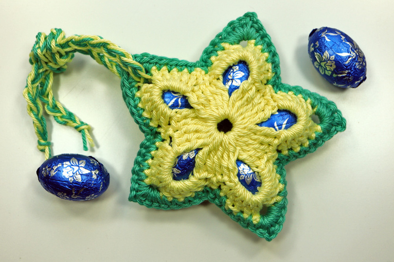 Blütenstern Ostereiertasche